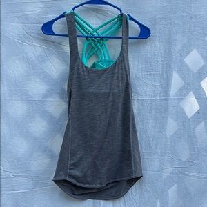 Lululemon Open Back Tank Top